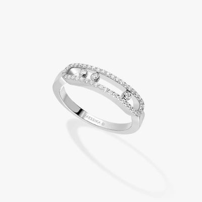Baby Move Pavée Ring Diamant Roségold