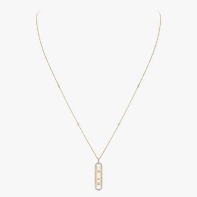 Move Kette Gelbgold Diamant