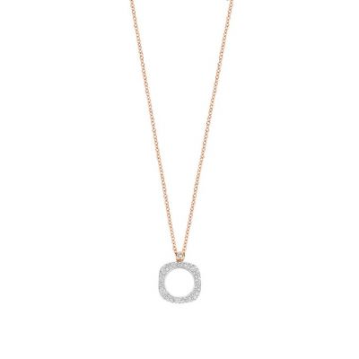 Pendant Weissgold weiße Diamanten