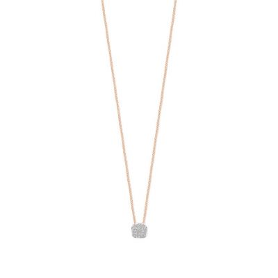 Pendant Weissgold weiße Diamanten