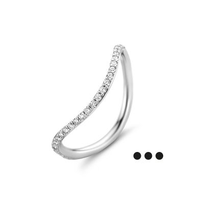 Ring Weissgold weiße Diamanten
