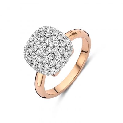 Ring Weissgold weiße Diamanten