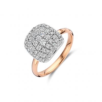 Ring Weissgold weiße Diamanten