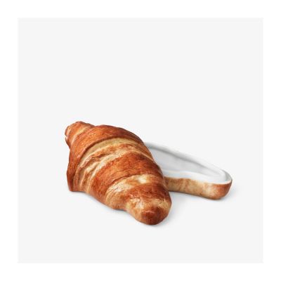Croissant Dose bemalt