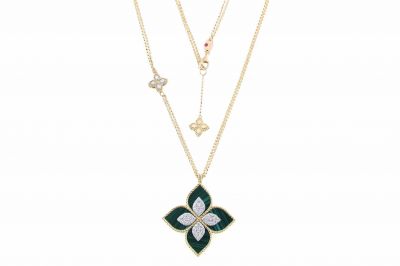 Kette Princess Flower Gelbgold 18kt