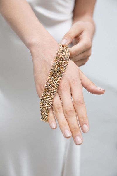 Embrace Montreal Leaves Armband 5-Row