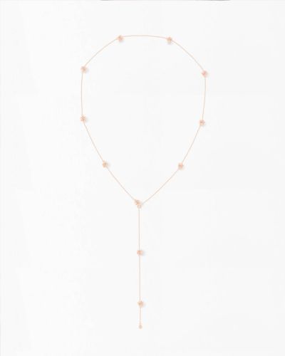 Kette Embrace Kirschblüte Rosenquarz