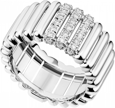 Ring "82" 18kt Weißgold