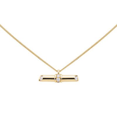 Pendant "82 neu" L 18kt Gelbgold
