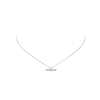 Pendant "82 neu" M 18kt Weißgold