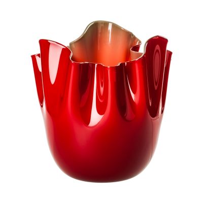 Vase Opalino Rot/Olive L
