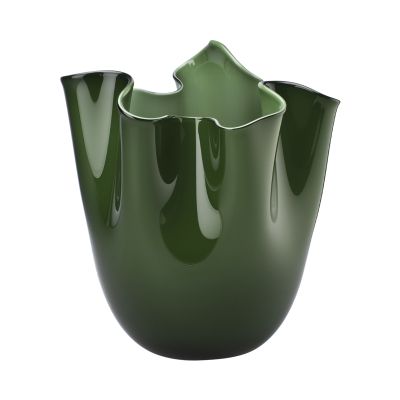 Vase Fazzoletto Grün L