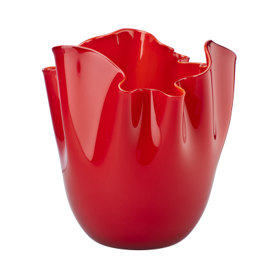 Vase Fazzoletto M Rot