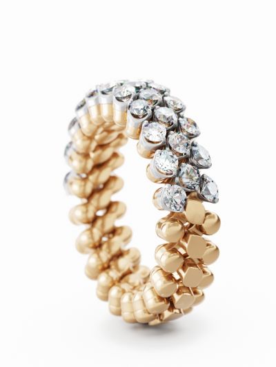 Brevetto Ring Multi Size 3 Reihen